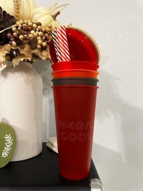 Starbucks Christmas Reusable Tumbler set